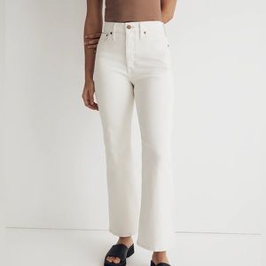 Madewell The Perfect Vintage Flare Crop Vintage Canvas Jeans